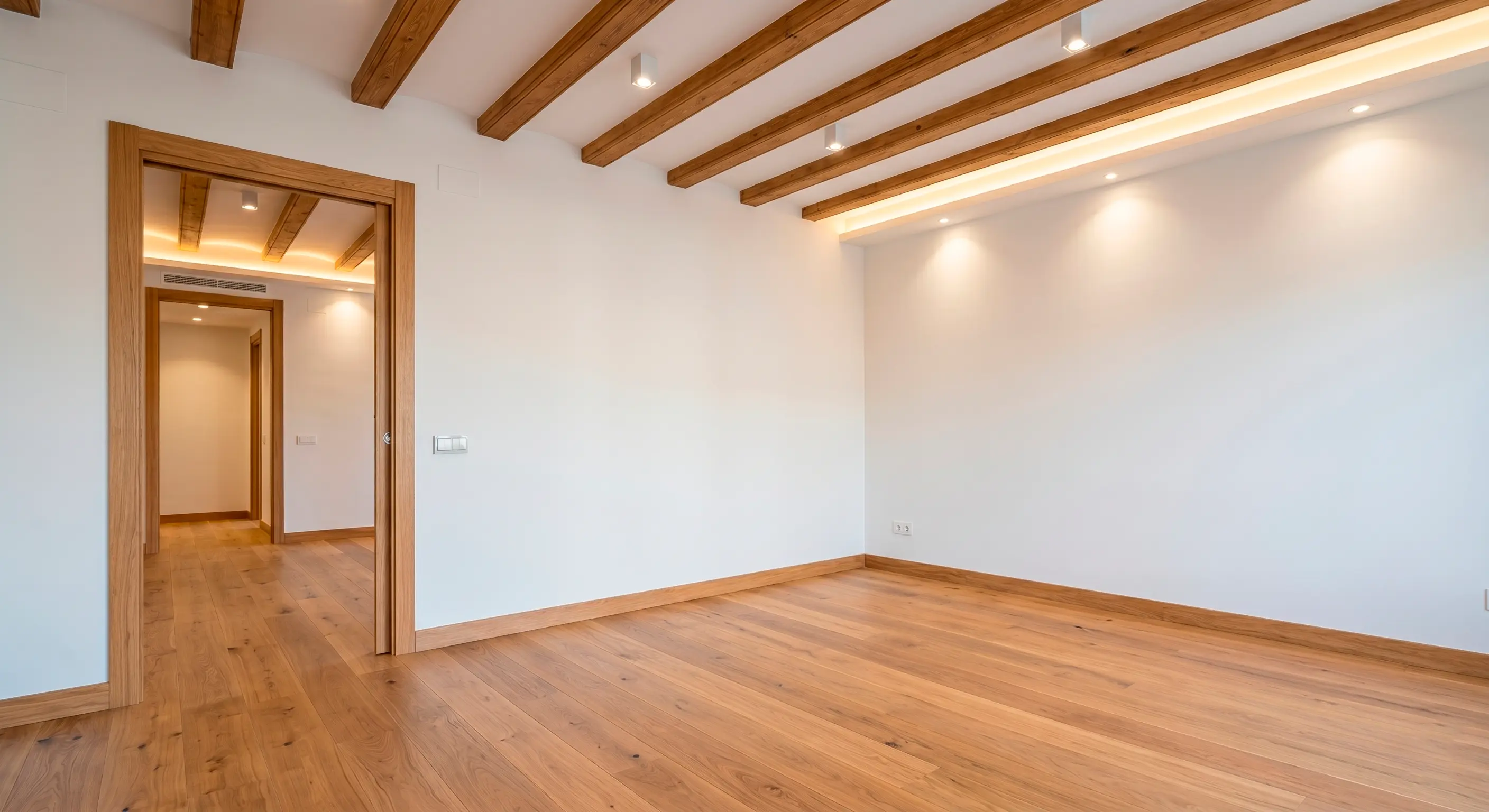 Premium finish detail — high-quality flooring, cladding or paint